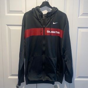Dark grey Nike Crimson Tide Zip Up Hoodie